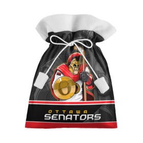 Подарочный 3D мешок с принтом Ottawa Senators в Белгороде, 100% полиэстер | Размер: 29*39 см | Тематика изображения на принте: nhl | ottawa senators | stanley cup | кубок стенли | кубок стэнли | нхл | оттава сенаторз | сенаторс | хоккей | хоккейный клуб