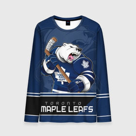Мужской лонгслив 3D с принтом Toronto Maple Leafs в Белгороде, 100% полиэстер | длинные рукава, круглый вырез горловины, полуприлегающий силуэт | nhl | stanley cup | toronto maple leafs | валиев | кубок стенли | кубок стэнли | мэпл лифс | нхл | сошников | торонто | торонто мейпл лифс | хоккей | хоккейный клуб