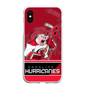 Чехол для iPhone XS Max матовый с принтом Carolina Hurricanes в Белгороде, Силикон | Область печати: задняя сторона чехла, без боковых панелей | Тематика изображения на принте: carolina hurricanes | nhl | stanley cup | каролина | каролина харрикейнз | кубок стенли | кубок стэнли | нхл | хоккей | хоккейный клуб | хурикэйнс