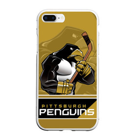 Чехол для iPhone 7Plus/8 Plus матовый с принтом Pittsburgh Penguins в Белгороде, Силикон | Область печати: задняя сторона чехла, без боковых панелей | Тематика изображения на принте: nhl | pittsburgh penguins | stanley cup | кросби | кубок стенли | кубок стэнли | малкин | нхл | пингвинс | питтсбург пингвинз | сидни кросби | хоккей | хоккейный клуб