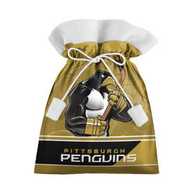 Подарочный 3D мешок с принтом Pittsburgh Penguins в Белгороде, 100% полиэстер | Размер: 29*39 см | nhl | pittsburgh penguins | stanley cup | кросби | кубок стенли | кубок стэнли | малкин | нхл | пингвинс | питтсбург пингвинз | сидни кросби | хоккей | хоккейный клуб