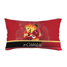 Подушка 3D антистресс с принтом Calgary Flames в Белгороде, наволочка — 100% полиэстер, наполнитель — вспененный полистирол | состоит из подушки и наволочки на молнии | Тематика изображения на принте: calgary flames | nhl | stanley cup | калгари флэймз | кубок стенли | кубок стэнли | нхл | флэймс | хоккей | хоккейный клуб