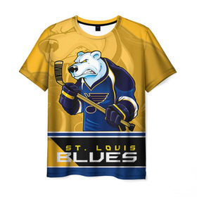 Мужская футболка 3D с принтом St. Louis Blues в Белгороде, 100% полиэфир | прямой крой, круглый вырез горловины, длина до линии бедер | nhl | st. louis blues | stanley cup | йори | кубок стенли | кубок стэнли | лехтеря | луис блюз | нхл | сент луис | сент луис блюз | тарасенко | хоккей | хоккейный клуб