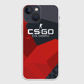 Чехол для iPhone 13 mini с принтом cs:go   Evil Daimyo style (Злобный Дайме) в Белгороде,  |  | cs | csgo | daimyo | m4a4 | го.evil | дайме | злобный | кс