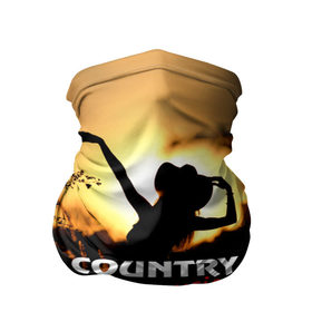 Бандана-труба 3D с принтом Country music в Белгороде, 100% полиэстер, ткань с особыми свойствами — Activecool | плотность 150‒180 г/м2; хорошо тянется, но сохраняет форму | country | music | девушка | кантри | ковбой | мелодия | музыка | шляпа