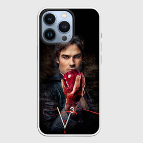 Чехол для iPhone 13 Pro с принтом Дневники вампира 12 в Белгороде,  |  | the vampire diaries | вампир | вампиры | деймон | дневники вампира | древнейшие | дэймон | дэймон сальваторе | елега гилберт | елена | сальваторе | стефан | стефан сальваторе | стэфан