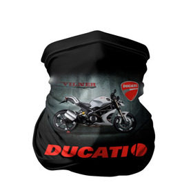 Бандана-труба 3D с принтом Ducati 4 в Белгороде, 100% полиэстер, ткань с особыми свойствами — Activecool | плотность 150‒180 г/м2; хорошо тянется, но сохраняет форму | ducati | moto | дукати | мото | мотоцикл | мотоциклы