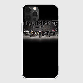 Чехол для iPhone 12 Pro Max с принтом Triumph 5 в Белгороде, Силикон |  | moto | triumph | мотоцикл | мотоциклы | триумф