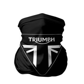 Бандана-труба 3D с принтом Triumph 4 в Белгороде, 100% полиэстер, ткань с особыми свойствами — Activecool | плотность 150‒180 г/м2; хорошо тянется, но сохраняет форму | moto | triumph | мотоцикл | мотоциклы | триумф