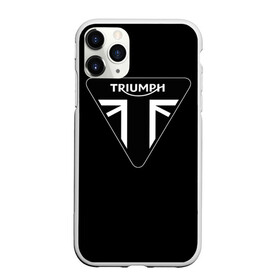 Чехол для iPhone 11 Pro Max матовый с принтом Triumph 4 в Белгороде, Силикон |  | Тематика изображения на принте: moto | triumph | мотоцикл | мотоциклы | триумф