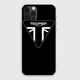 Чехол для iPhone 12 Pro с принтом Triumph 4 в Белгороде, силикон | область печати: задняя сторона чехла, без боковых панелей | Тематика изображения на принте: moto | triumph | мотоцикл | мотоциклы | триумф