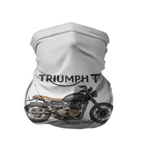 Бандана-труба 3D с принтом Triumph 2 в Белгороде, 100% полиэстер, ткань с особыми свойствами — Activecool | плотность 150‒180 г/м2; хорошо тянется, но сохраняет форму | moto | triumph | мотоцикл | мотоциклы | триумф