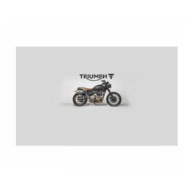 Бумага для упаковки 3D с принтом Triumph 2 в Белгороде, пластик и полированная сталь | круглая форма, металлическое крепление в виде кольца | Тематика изображения на принте: moto | triumph | мотоцикл | мотоциклы | триумф