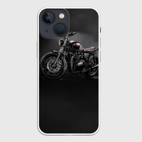 Чехол для iPhone 13 mini с принтом Triumph 1 в Белгороде,  |  | Тематика изображения на принте: moto | triumph | мотоцикл | мотоциклы | триумф