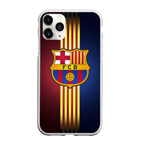 Чехол для iPhone 11 Pro матовый с принтом Barcelona FC в Белгороде, Силикон |  | барса | барселона | испания | клуб | фк | футбол | футбольный