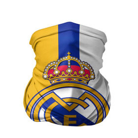 Бандана-труба 3D с принтом Real Madrid CF в Белгороде, 100% полиэстер, ткань с особыми свойствами — Activecool | плотность 150‒180 г/м2; хорошо тянется, но сохраняет форму | football | испания | клуб | мадрид | реал | фк | футбольный