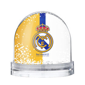 Снежный шар с принтом Real Madrid CF в Белгороде, Пластик | Изображение внутри шара печатается на глянцевой фотобумаге с двух сторон | football | испания | клуб | мадрид | реал | фк | футбольный