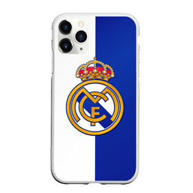 Чехол для iPhone 11 Pro матовый с принтом Real Madrid в Белгороде, Силикон |  | football | испания | клуб | мадрид | реал | фк | футбольный