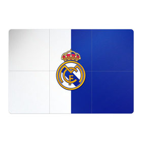 Магнитный плакат 3Х2 с принтом Real Madrid в Белгороде, Полимерный материал с магнитным слоем | 6 деталей размером 9*9 см | football | испания | клуб | мадрид | реал | фк | футбольный