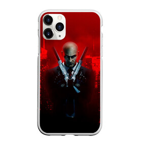 Чехол для iPhone 11 Pro Max матовый с принтом Hitman в Белгороде, Силикон |  | Тематика изображения на принте: agent | hitman | агент 47 | хитмэн