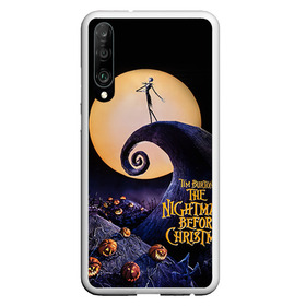 Чехол для Honor P30 с принтом nightmare before christmas в Белгороде, Силикон | Область печати: задняя сторона чехла, без боковых панелей | helloween | бертон | бугимен | бугимэн | вампиры | джек скелингтон | доктор филькельштейн | корыто | крыто | кукла | повелитель тыкв | рождество | сhristmas | салли | тим | тим бертон | тыква | хеллоуин | шито