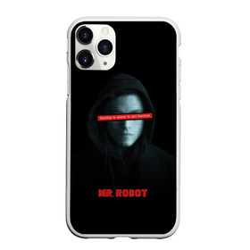 Чехол для iPhone 11 Pro матовый с принтом Mr Robot в Белгороде, Силикон |  | fsociety | mr robot | анонимус | мистер робот