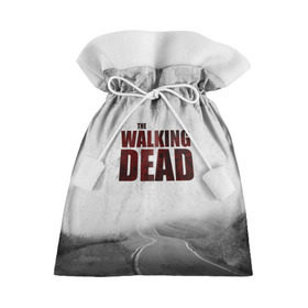 Подарочный 3D мешок с принтом The Walking Dead в Белгороде, 100% полиэстер | Размер: 29*39 см | the walking dead | америка | апокалипсис | глен | дерил | зомби | карл | кровь | рик | сша | ходячие мертвецы