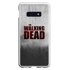 Чехол для Samsung S10E с принтом The Walking Dead в Белгороде, Силикон | Область печати: задняя сторона чехла, без боковых панелей | the walking dead | америка | апокалипсис | глен | дерил | зомби | карл | кровь | рик | сша | ходячие мертвецы