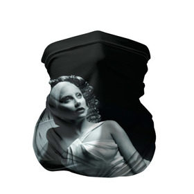 Бандана-труба 3D с принтом Lady Gaga в Белгороде, 100% полиэстер, ткань с особыми свойствами — Activecool | плотность 150‒180 г/м2; хорошо тянется, но сохраняет форму | american horror story | американская история ужасов