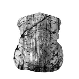 Бандана-труба 3D с принтом Березовая роща в Белгороде, 100% полиэстер, ткань с особыми свойствами — Activecool | плотность 150‒180 г/м2; хорошо тянется, но сохраняет форму | Тематика изображения на принте: birch | birch grove | black   white | forest | photo | trees | березовая | березы | деревья | лес | роща | фото | черно   белое
