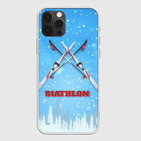 Чехол для iPhone 12 Pro Max с принтом Биатлон Зима в Белгороде, Силикон |  | biathlon | биатлон | гонка | зимний спорт | кубок мира | олимпиада | спорт | спринт | чемпионат | чемпионат мира | эстафета