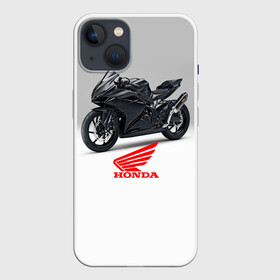 Чехол для iPhone 13 с принтом Honda 3 в Белгороде,  |  | honda | moto | мото | мотоцикл | мотоциклы | хонда