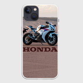 Чехол для iPhone 13 с принтом Honda 1 в Белгороде,  |  | honda | moto | мото | мотоцикл | мотоциклы | хонда