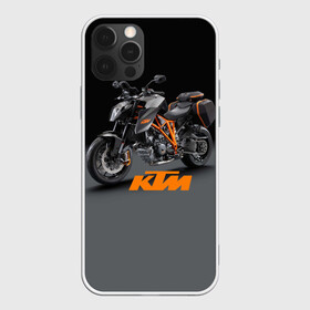 Чехол для iPhone 12 Pro с принтом KTM 4 в Белгороде, силикон | область печати: задняя сторона чехла, без боковых панелей | ktm | moto | катээм | ктм | мото | мотоцикл | мотоциклы