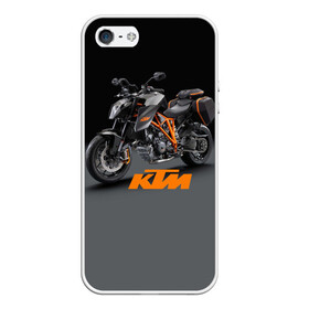 Чехол для iPhone 5/5S матовый с принтом KTM 4 в Белгороде, Силикон | Область печати: задняя сторона чехла, без боковых панелей | Тематика изображения на принте: ktm | moto | катээм | ктм | мото | мотоцикл | мотоциклы