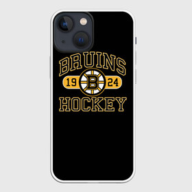 Чехол для iPhone 13 mini с принтом Boston Bruins в Белгороде,  |  | boston bruins | nxl | stanley cup | хоккей