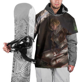 Накидка на куртку 3D с принтом Cave в Белгороде, 100% полиэстер |  | Тематика изображения на принте: annie leonhardt | attack on titan | атака титанов | вторжение гигантов | энни леонхарт