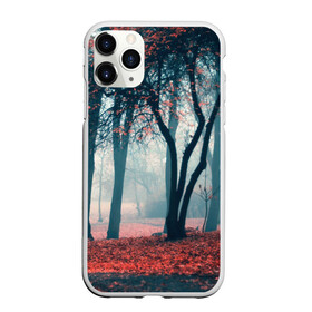 Чехол для iPhone 11 Pro Max матовый с принтом Осень в Белгороде, Силикон |  | autumn | bright | colors | forest | paint | trees | деревья | краски | лес | осень | цвета | яркие