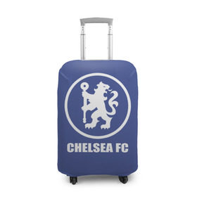 Чехол для чемодана 3D с принтом Chelsea FC в Белгороде, 86% полиэфир, 14% спандекс | двустороннее нанесение принта, прорези для ручек и колес | chelsea | англия | премьер лига | фанат | футбол | футболист | челси