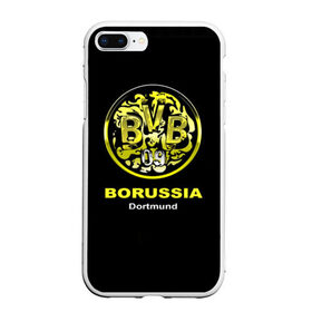 Чехол для iPhone 7Plus/8 Plus матовый с принтом Borussia Dortmund в Белгороде, Силикон | Область печати: задняя сторона чехла, без боковых панелей | боруссия | дортмунд
