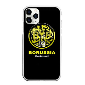 Чехол для iPhone 11 Pro матовый с принтом Borussia Dortmund в Белгороде, Силикон |  | боруссия | дортмунд