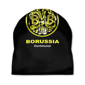 Шапка 3D с принтом Borussia Dortmund в Белгороде, 100% полиэстер | универсальный размер, печать по всей поверхности изделия | боруссия | дортмунд