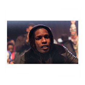 Бумага для упаковки 3D с принтом Asap Rocky в Белгороде, пластик и полированная сталь | круглая форма, металлическое крепление в виде кольца | aap | asap | rocky | rokki | rokky | асап | роки | рокки | эйсэп