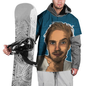 Накидка на куртку 3D с принтом Pew die pie в Белгороде, 100% полиэстер |  | Тематика изображения на принте: pewdiepie