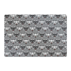 Магнитный плакат 3Х2 с принтом Злые котики в Белгороде, Полимерный материал с магнитным слоем | 6 деталей размером 9*9 см | Тематика изображения на принте: дьявол | звезда | кот | котик | кошка | милота | пентаграмма | серый | юмор