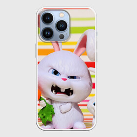 Чехол для iPhone 13 Pro с принтом Злой кролик в Белгороде,  |  | животные | злой | игрушка | кролик | мультфильм | тайная жизнь домашних животных
