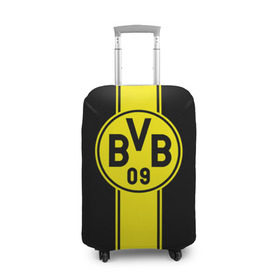 Чехол для чемодана 3D с принтом BVB в Белгороде, 86% полиэфир, 14% спандекс | двустороннее нанесение принта, прорези для ручек и колес | borussia dortmund | боруссия дортмунд | бундеслига | германия | футбол | футболист