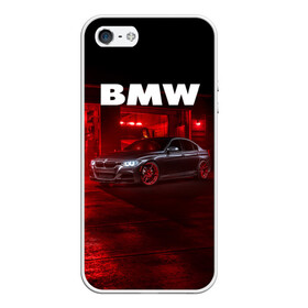Чехол для iPhone 5/5S матовый с принтом BMW в Белгороде, Силикон | Область печати: задняя сторона чехла, без боковых панелей | bmw | авто | автомобиль | бмв | бумер | водитель | гараж | машина | тачка
