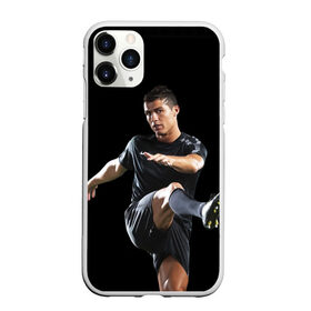 Чехол для iPhone 11 Pro матовый с принтом Роналдо в Белгороде, Силикон |  | real | ronaldo | реал мадрид | роналдо | футбол | футболист
