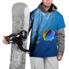 Накидка на куртку 3D с принтом Море в Белгороде, 100% полиэстер |  | вода | волна | море | океан | подводный мир | рыба | солнце